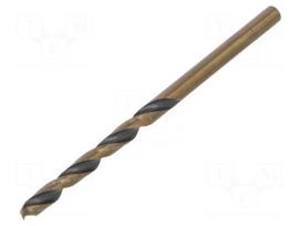Drill bit | for metal | Ø: 3.5mm | high speed steel