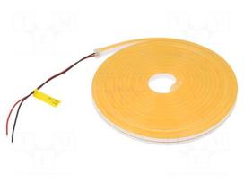 NEON LED tape | gold | Case (mm): 2835 | LED/m: 120 | 6mm | IP65 | 8W/m