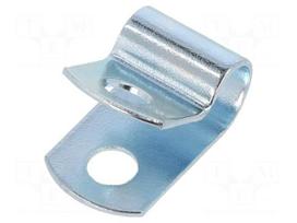 Fixing clamp | Cable P-clips | ØBundle : 6.4mm | W: 12.7mm | steel