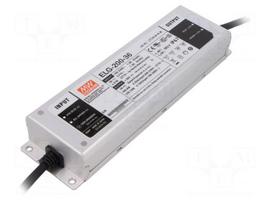 Power supply: switching | LED | 199.8W | 36VDC | 5.55A | 100÷305VAC