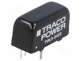 Converter: DC/DC | 3W | Uin: 18÷36VDC | Uout: 15VDC | Uout2: -15VDC | SIP8