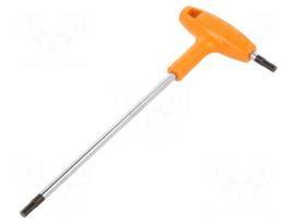 Wrench: hex key | HEX 4mm | L: 179mm | Kind of handle: T