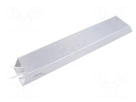 Resistor: wire-wound | 40Ω | with heatsink | 500W | ±5% | 335x60x30mm