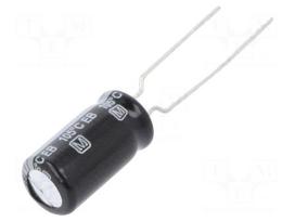 Capacitor: electrolytic | low ESR | THT | 100uF | 63VDC | Ø8x15mm | ±20%
