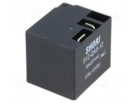 Relay: electromagnetic | SPST-NO | Ucoil: 12VDC | Icontacts max: 30A