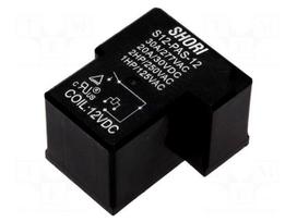 Relay: electromagnetic | SPST-NO | Ucoil: 12VDC | Icontacts max: 30A