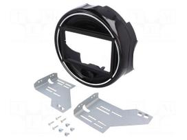 Radio frame | Mini | 2 DIN | black