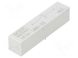Relay: reed switch | SPST-NO | Ucoil: 24VDC | 5A | max.7.5kVDC | 50W
