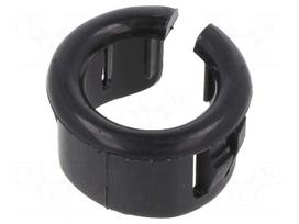 Grommet | Ømount.hole: 14.3mm | Øhole: 9.91mm | black | UL94V-2