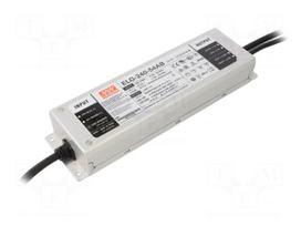 Power supply: switching | LED | 240.3W | 54VDC | 2.23÷4.45A | IP65 | 93%