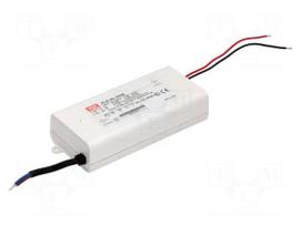 Power supply: switching | LED | 37.8W | 70÷108VDC | 350mA | 180÷295VAC