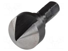 Countersink | 16mm | wood,metal,plastic | tool steel | hexagonal