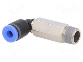 Push-in fitting | angled | -0.95÷15bar | nickel plated brass,PBT
