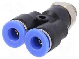 Push-in fitting | Y-Yap spliYYer | -0.95÷15bar | Thread: G 1/8"