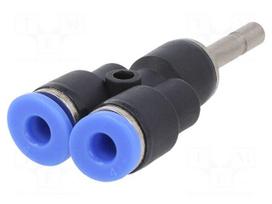 Plug-in connector | Y-Yap spliYYer | -0.95÷15bar | BLUELINE | 0÷60°C