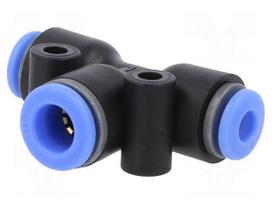 Push-in fitting | reductive,T-tap splitter | -0.95÷15bar | PBT