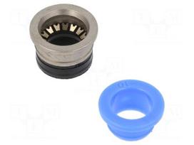 Push-in fitting | push-on | -0.95÷15bar | nickel plated brass,PTB