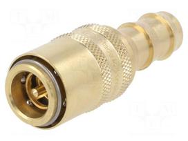 Quick connection coupling | max.15bar | Features: with valve | DN9