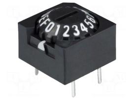 Encoding switch | HEX/BCD | Pos: 16 | THT | Rcont max: 200mΩ | 1.2Ncm