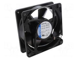 Fan: AC | axial | 115VAC | 119x119x38mm | 180m3/h | 50dBA | slide | 3100rpm