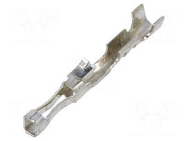 Contact | female | SL | tinned | 30AWG÷24AWG | bulk | crimped | for cable