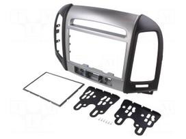 Radio frame | Hyundai | 2 DIN | black