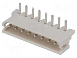 Connector: wire-board | socket | male | PIN: 8 | Mini-SPOX | angled 90°