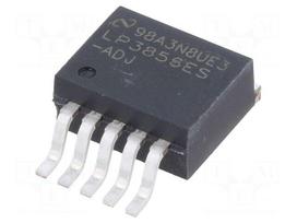 IC: voltage regulator | LDO,adjustable | 1.8÷5V | 3A | TO263-5 | SMD