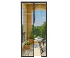 Gozuein magnetinis tinklelis nuo vabzdžių durims 90 × 200 cm, juodas