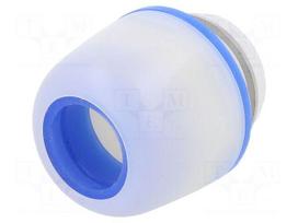 Gland | IP67,IP69 | Han® F+B | M25 | 16÷18mm | polyamide | natural