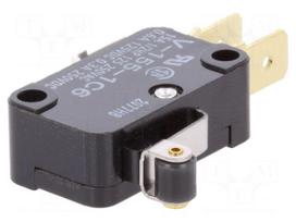Microswitch SNAP ACTION | 15A/250VAC | 0.6A/125VDC | SPDT | ON-(ON)
