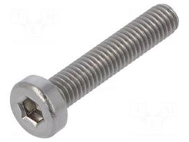 Screw | M3x16 | 0.5 | Head: cheese head | hex key | HEX 2mm | DIN 7984