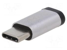 Adapter | OTG,USB 2.0 | USB B micro socket,USB C plug