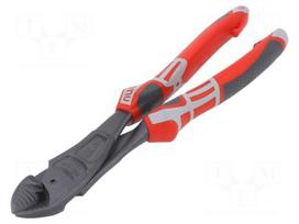 Pliers | side,cutting | high leverage | 240mm | with side face