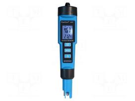 Meter: pH | LED | 0,00÷14,00pH | 0÷50°C | Accur: ±1°C | IP65 | Illumin: yes