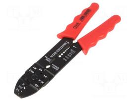 Tool: multifunction wire stripper and crimp tool | 1.5÷6mm2