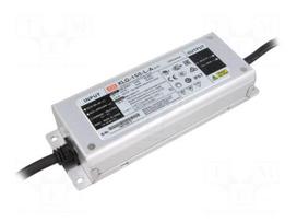 Power supply: switching | LED | 150W | 120÷214VDC | 0.7÷1.05A | IP67