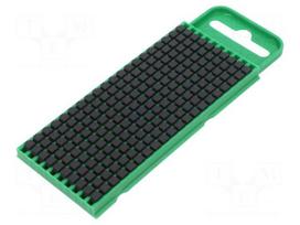 Markers | 0.8÷2.2mm | polyamide | black | -40÷85°C | push-in | WIC | W: 5mm