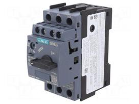 Motor breaker | 0.37kW | NO + NC | 220÷690VAC | Size: S00 | 3RV2