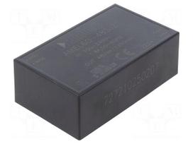 Converter: AC/DC | 60W | Uin: 85÷264VAC,100÷370VDC | Uout: 48VDC | 90%