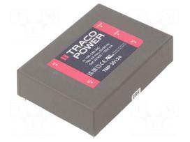 Converter: AC/DC | 30W | Uin: 85÷264VAC,120÷370VDC | Uout: 24VDC | 80%