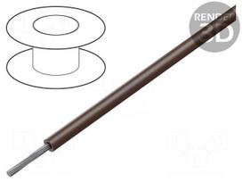 Wire | ÖLFLEX® HEAT 260 SC | 1x14AWG | stranded | Cu | PTFE | brown