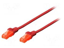 Patch cord | U/UTP | Cat 5e | RJ45 plug,both sides | stranded | CCA