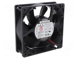 Fan: DC | axial | 125x125x38mm | 232.8m3/h | 49dBA | ball | 3600rpm