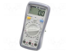 Digital multimeter | LCD | (6000) | VDC: 600mV,6000mV,60V,600V