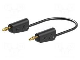 Test lead | 60VDC | 30VAC | 19A | banana plug 4mm,both sides | Len: 1m