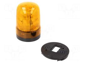 Signaller: lighting | amber | SF10 | 10÷30VDC | Light source: LED | IP23