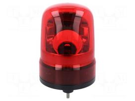 Signaller: lighting-sound | 10÷30VDC | buzzer,rotating light | LED