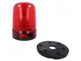 Signaller: lighting | red | SL15 | 90÷250VAC | Light source: LED | IP23