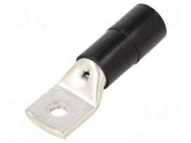 Tip: ring tube | M8 | Ø: 8.5mm | 95mm2 | crimped | for cable | insulated